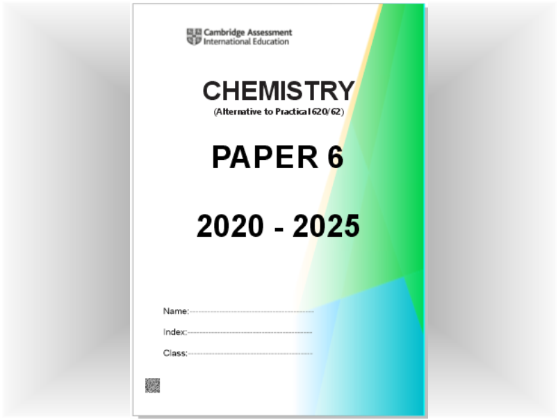 Chemistry Paper 6