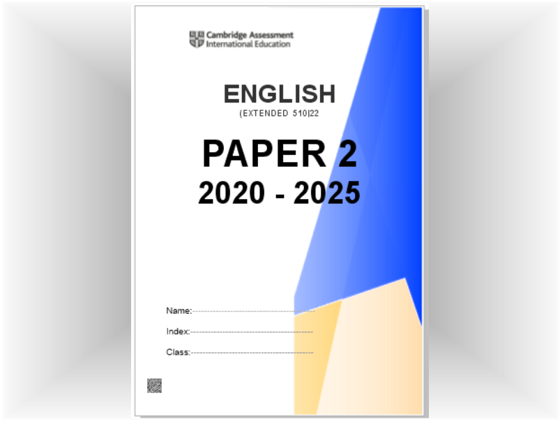 English Past Paper Extended 510/22
