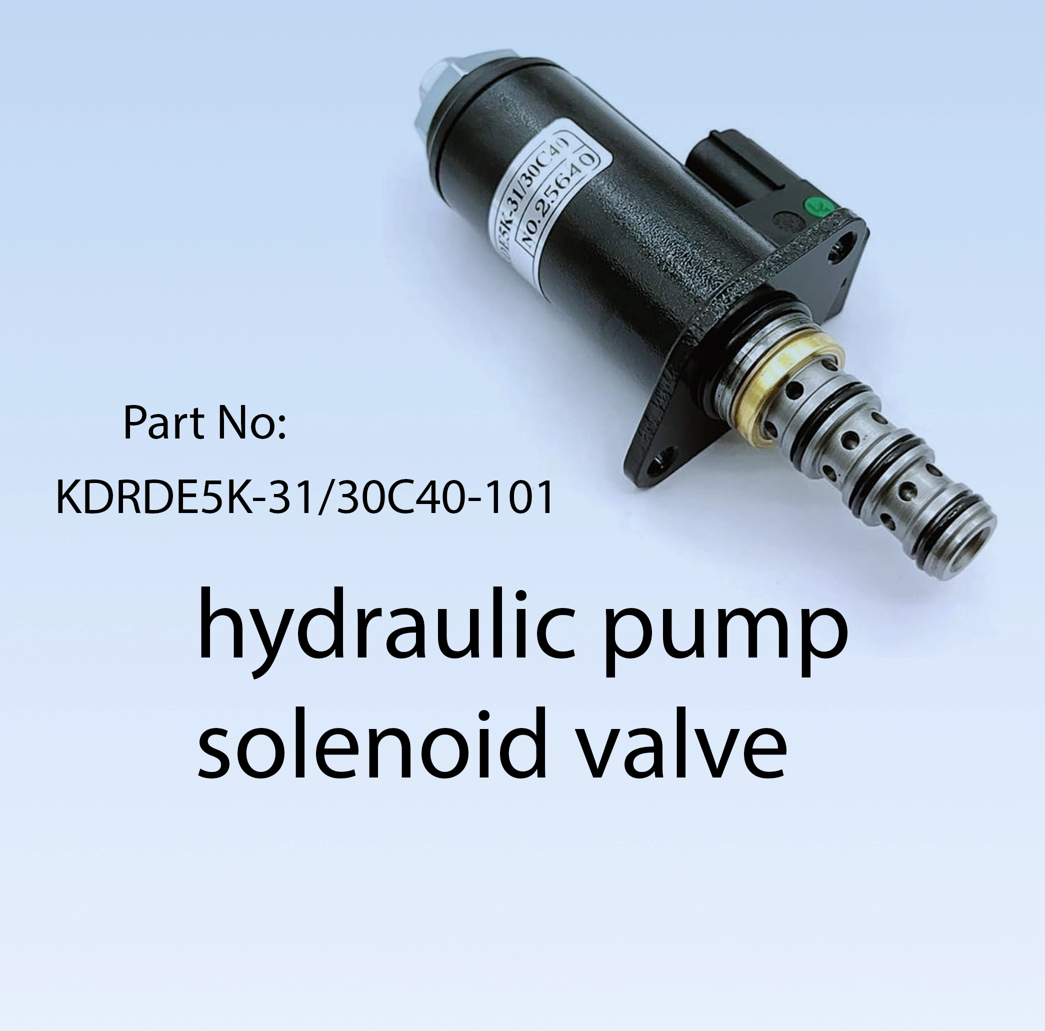 Hydraulic pump solenoid