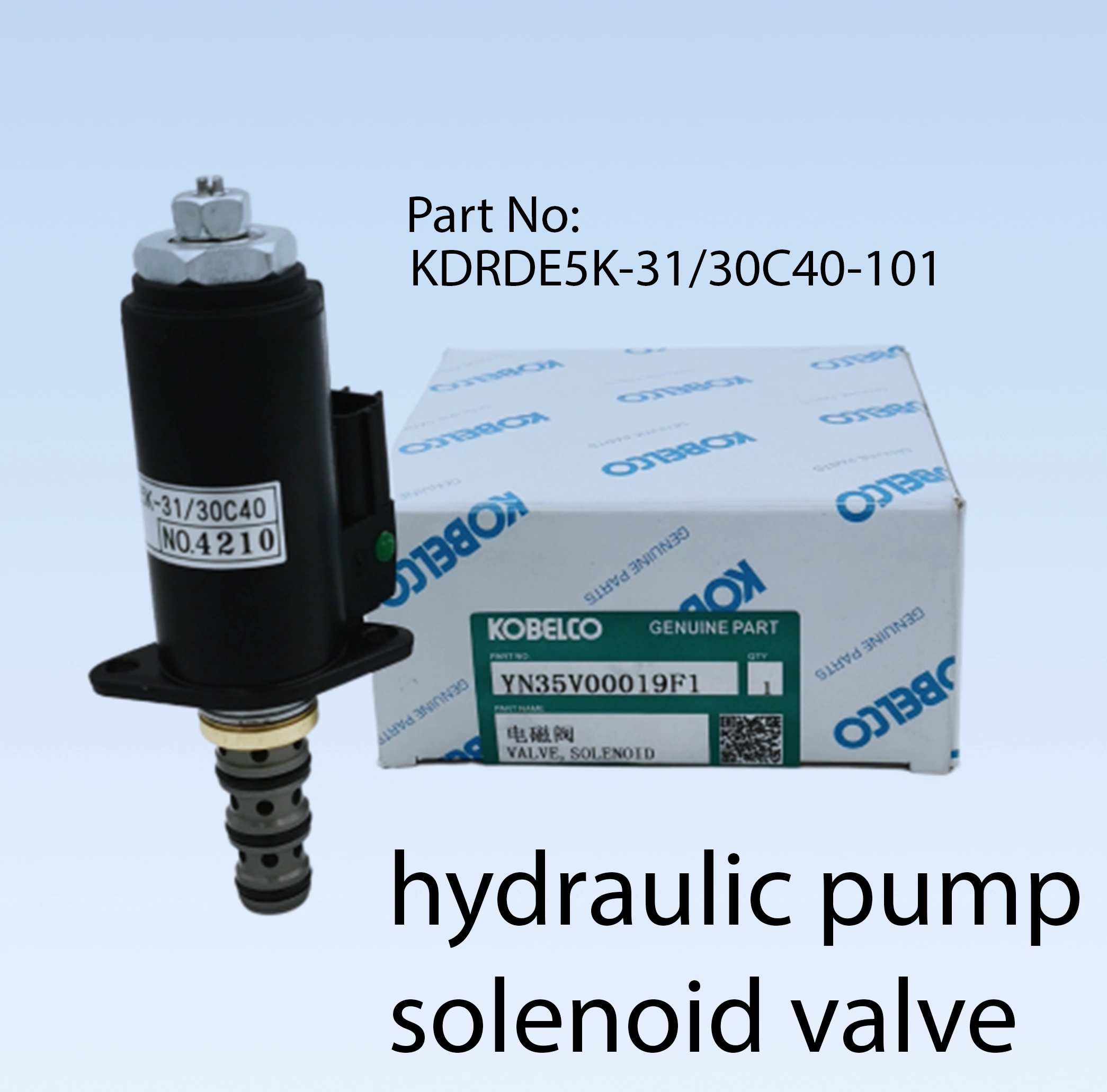 Hydraulic pump solenoid - view 2